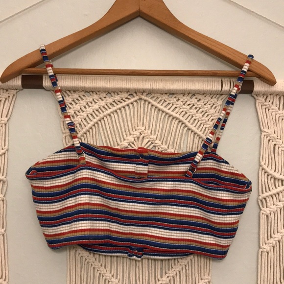 Privacy Please Revolve Crop Tank Size Small - Picture 3 of 4